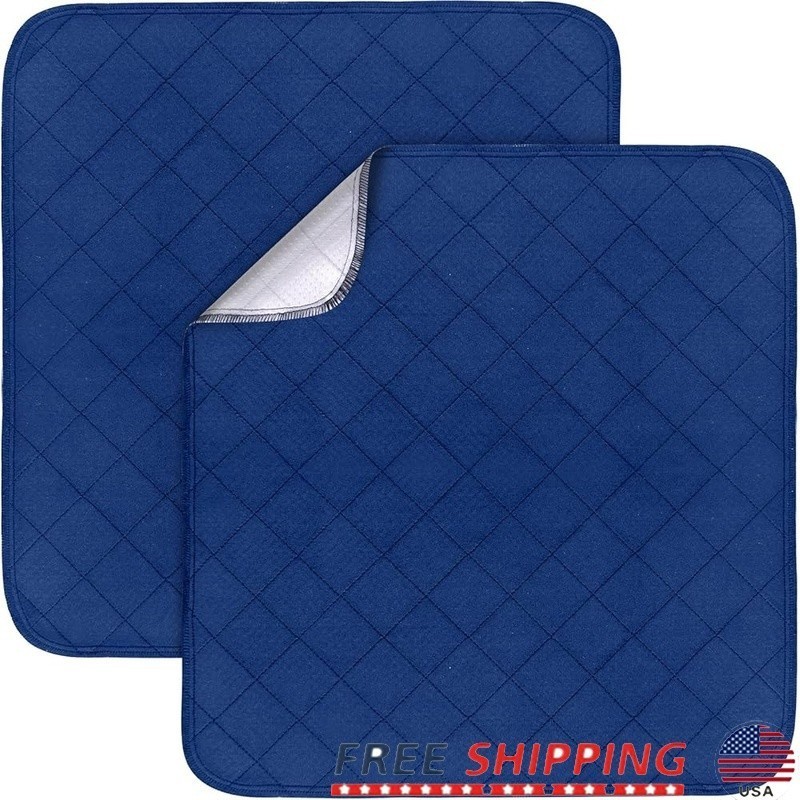 Waterproof Incontinence Chair Pads Non Slip Ultra Absorbent Reusable Microfiber