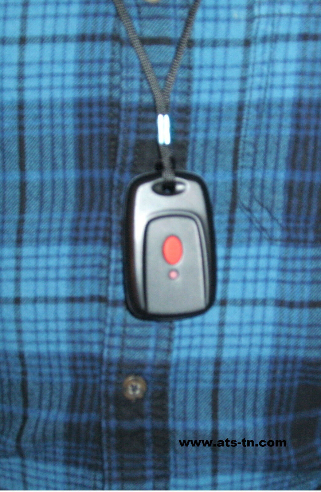 Emergency Medical Alert Pendant 2 Way Speakerphone 911 SOS Dialer 140 Foot Range