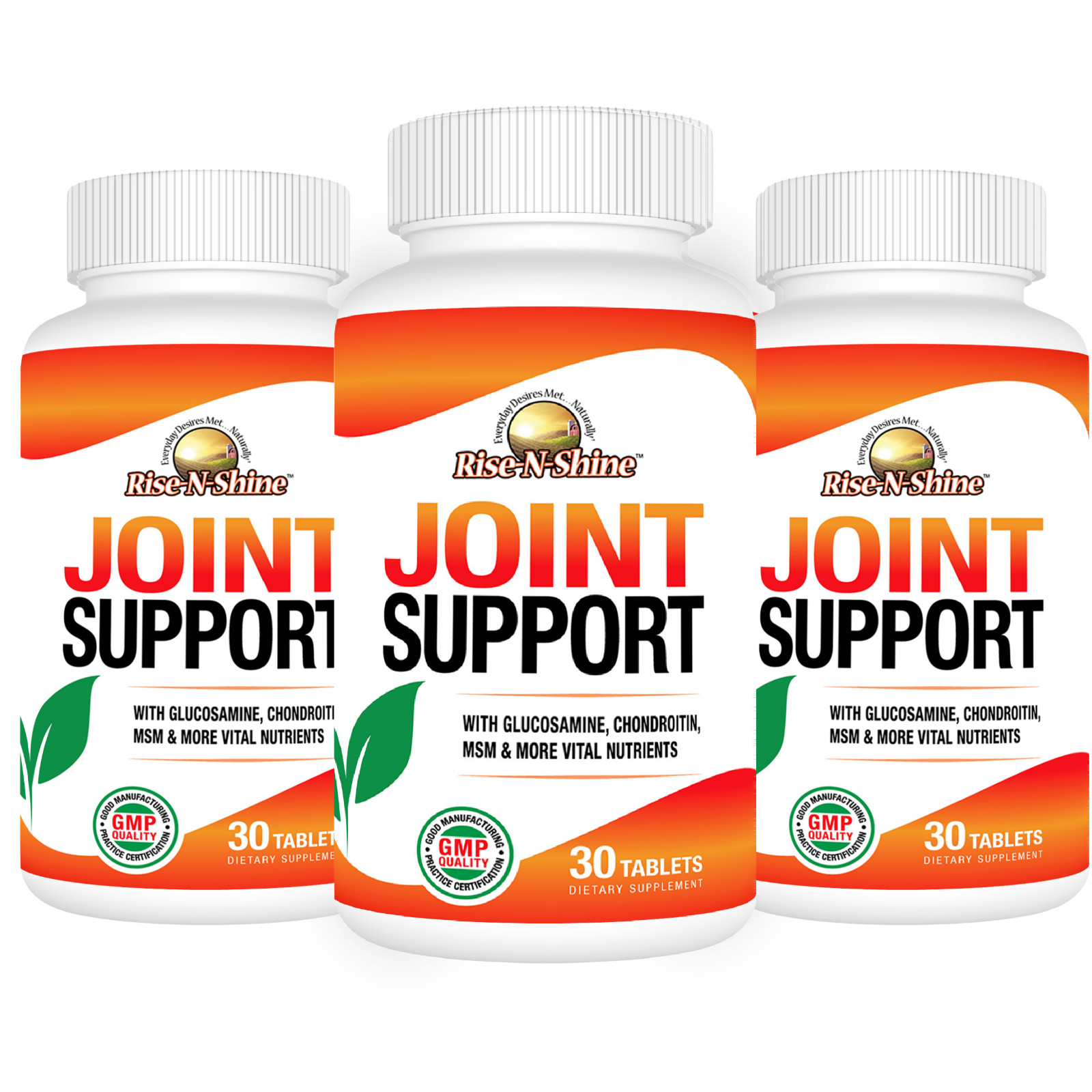 Joint Support by Rise-N-Shine Buy 2 Get 1 FREE 3 Pack
