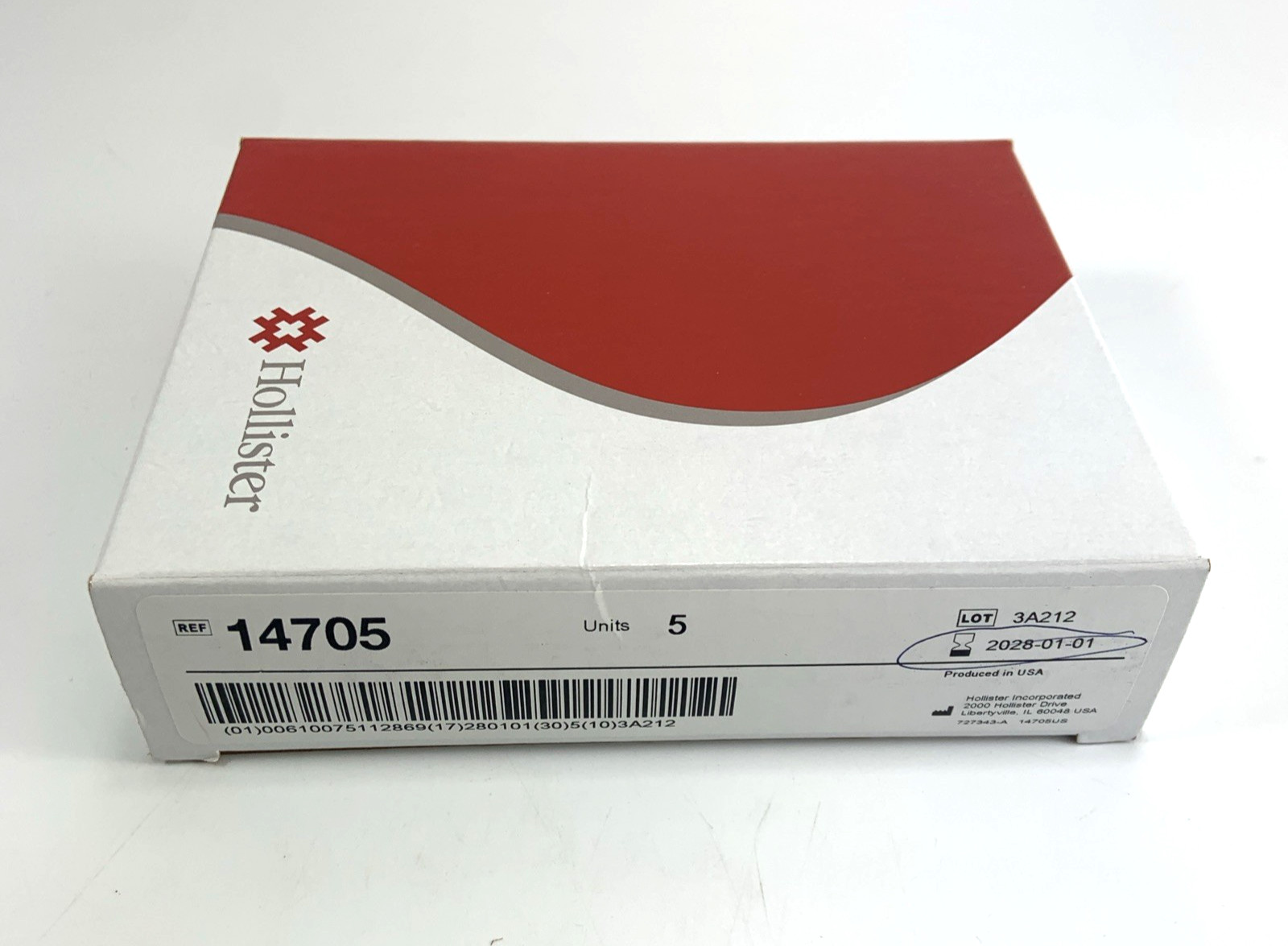 5 Hollister 14705 New Image Barriers 1-1/8″ Pre-Cut, 1-3/4″ Flange Exp 2027-28 *