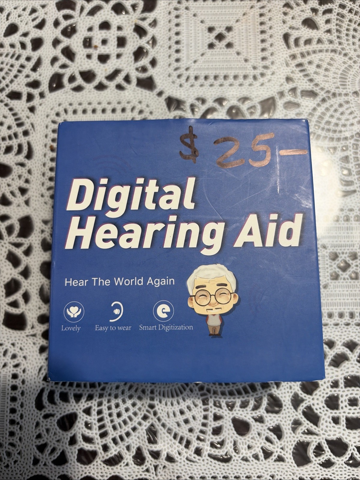 Digital Hearing Aid With Charging Case