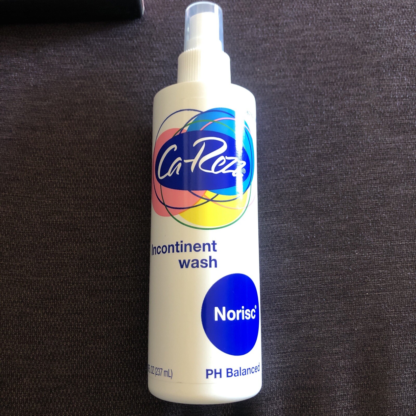 Ca-Rezz Incontinent Wash Spray Norisc PH Balanced 8oz New