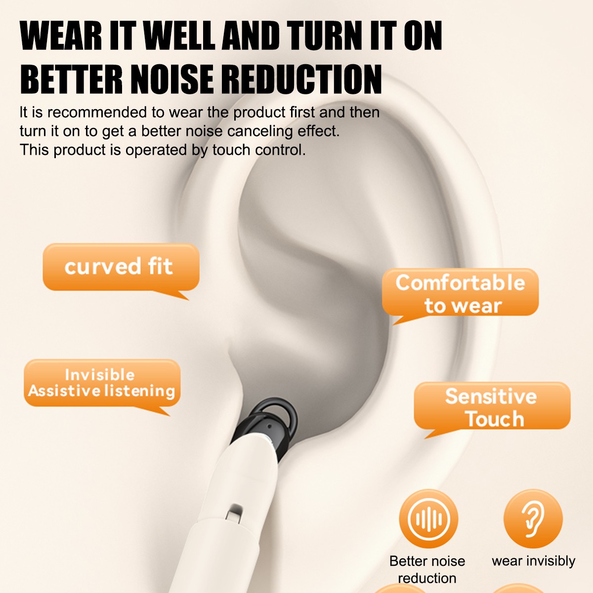 Mini Hearing Aids The Aged Bluetooth Voice Auxiliary Voice Amplifier Hearing Aid