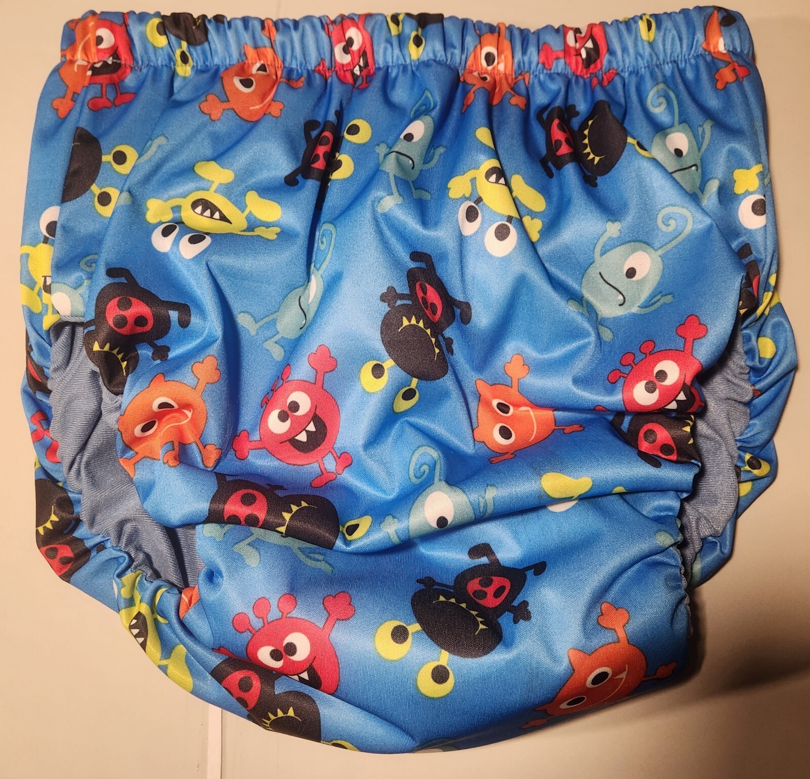 Dependeco adult baby pull up training pants S/M/L/XL (monsters blue)