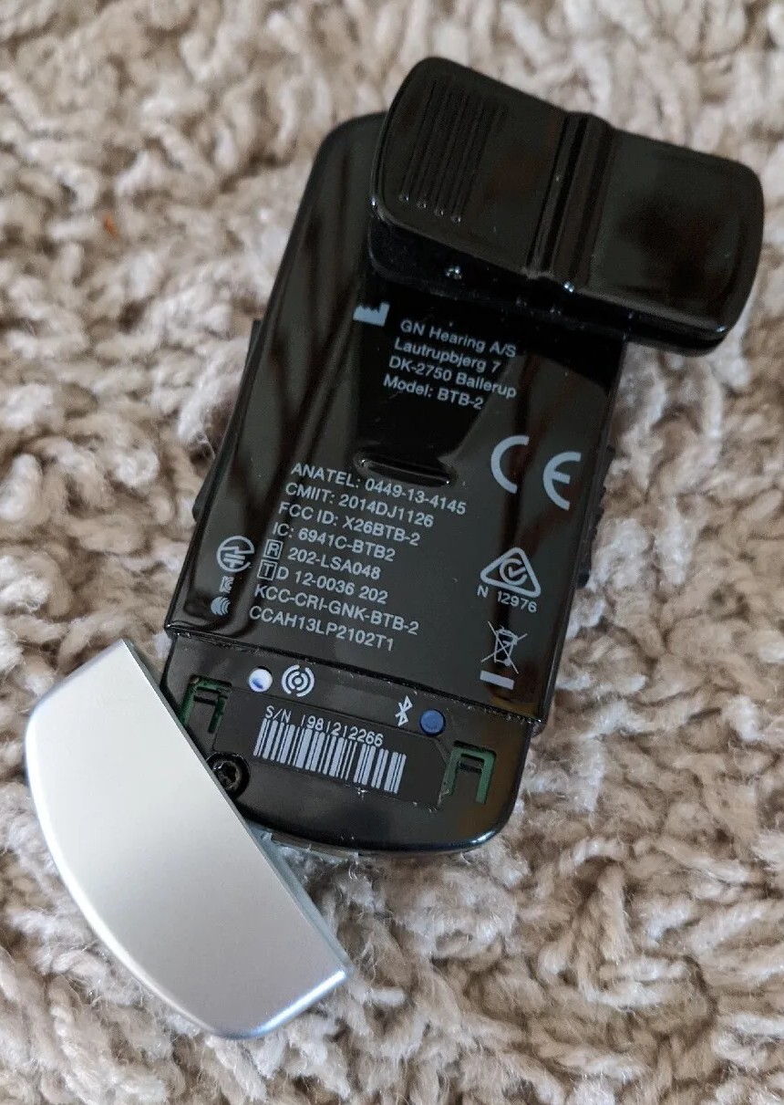 GN Hearing ReSound Phone Clip Plus + BTB-2 Bluetooth For Resound And Beltone
