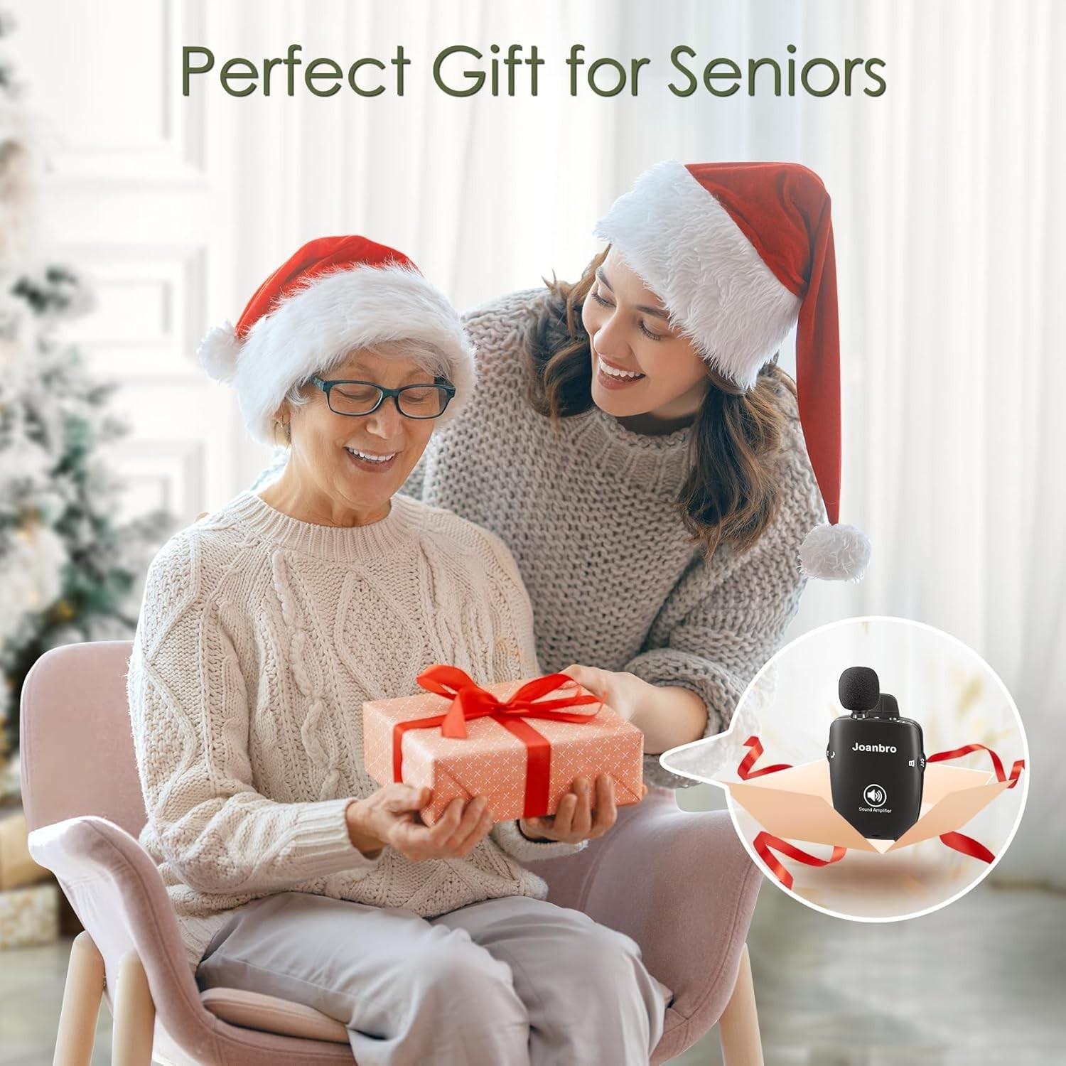 Personal Sound Amplifier 50dB Gain Noise Cancelling Headphones