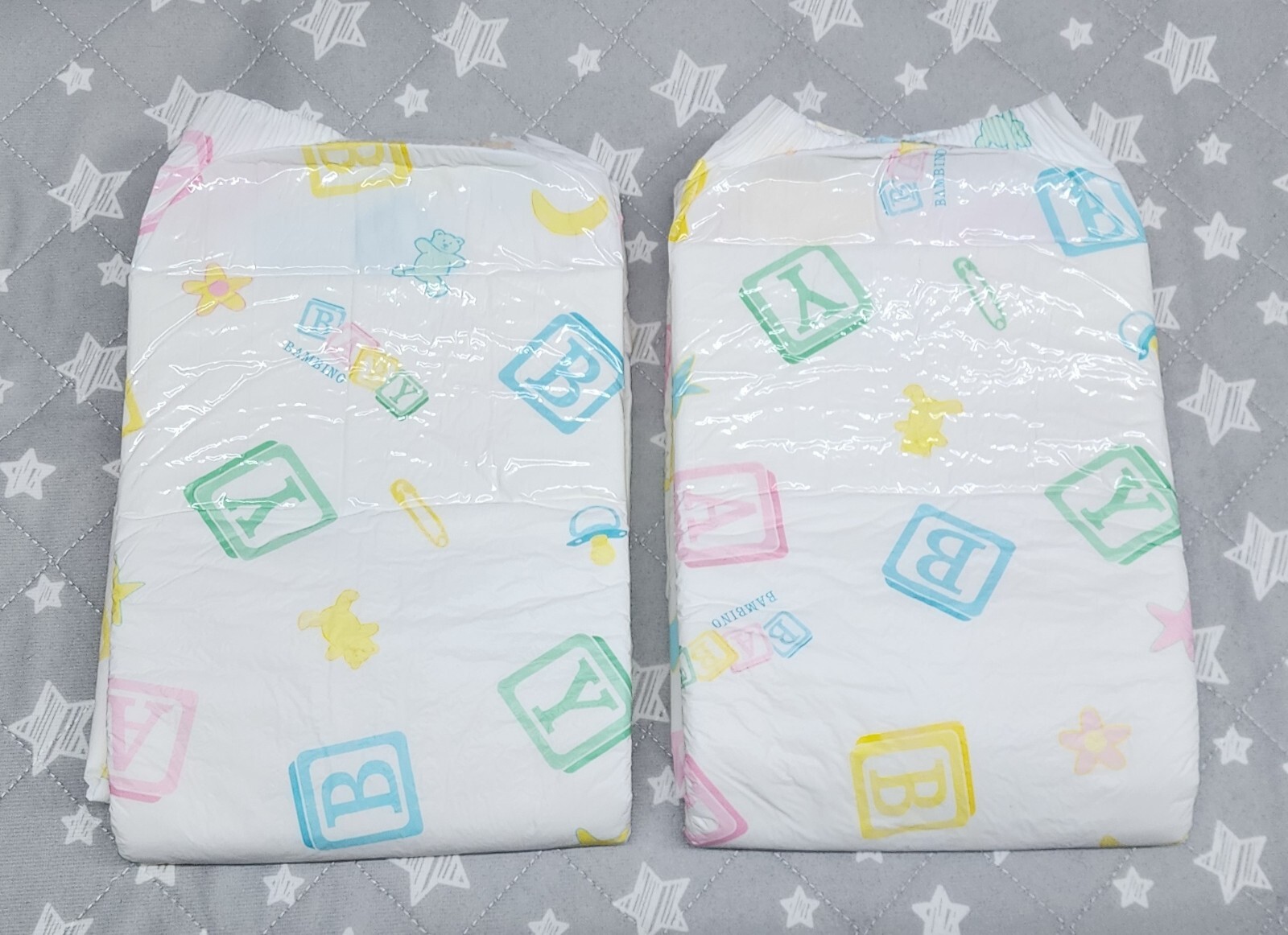 Full Bag Of 8 Bambino Classico V2 ABDL Diaper Size Large 38″-50″