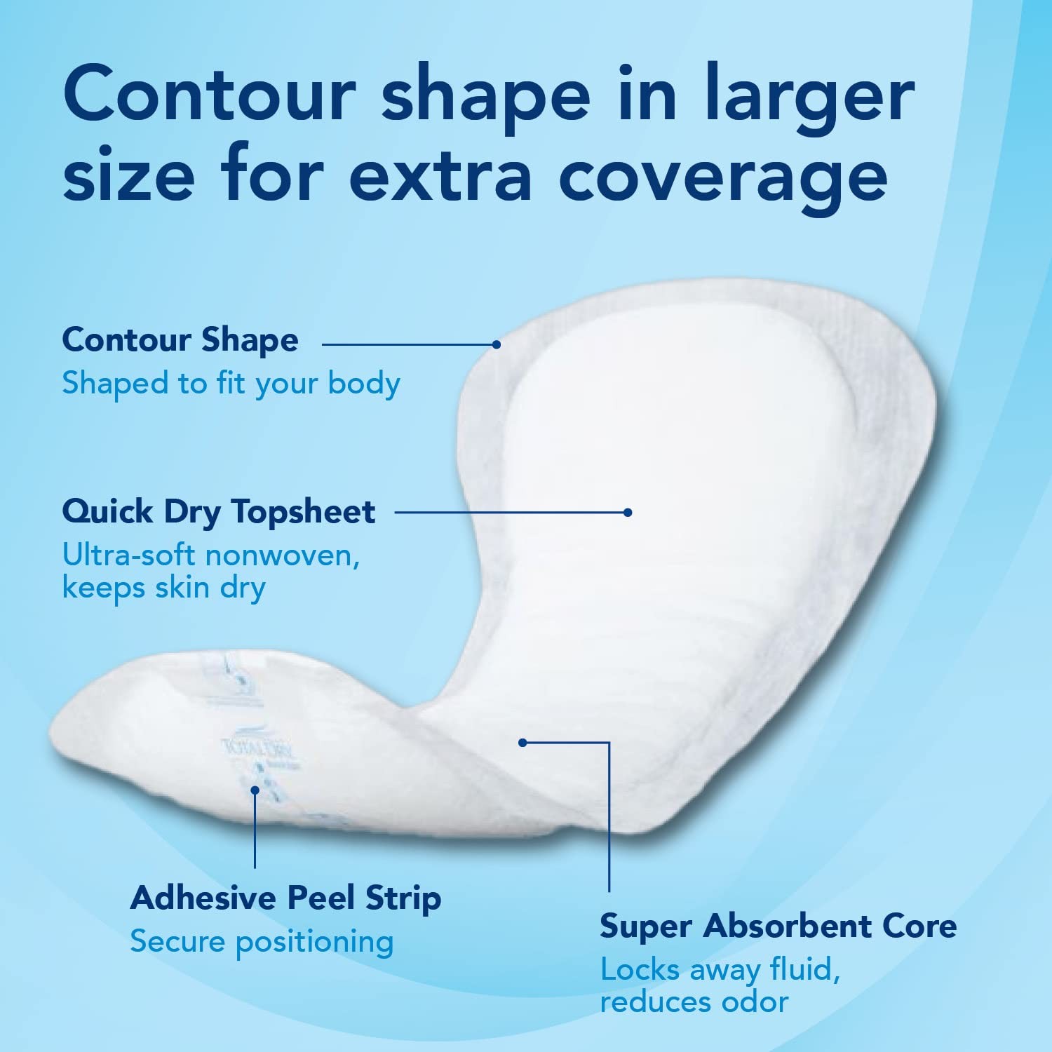Ultimate Booster Pads for Women & Men Extra-Absorbent Overnight Diaper Insert…
