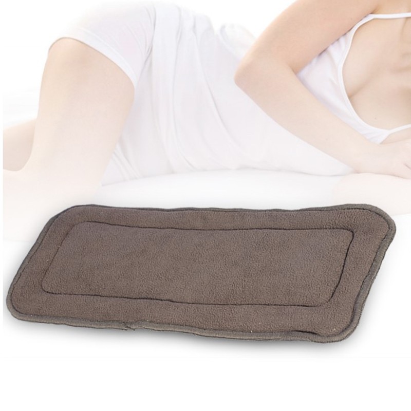 Washable Adult Diaper 5 Layers Bamboo Charcoal Cloth Nappy Liner Insert-cx