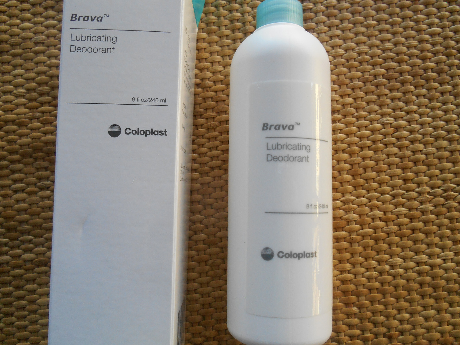 Brava Lubricating Deodorant 8 Fl Ounce Bottle. Coloplast #120610