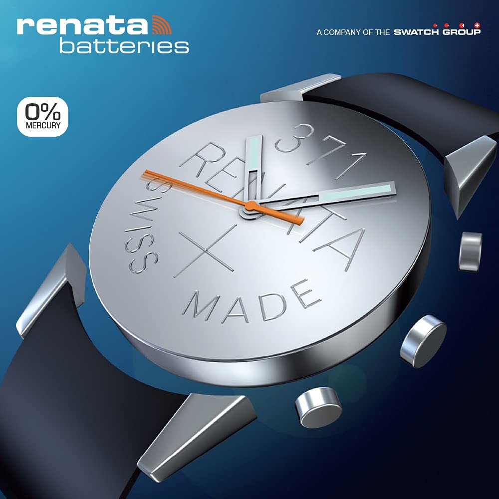 #344 Renata Watch Batteries 2Pcs
