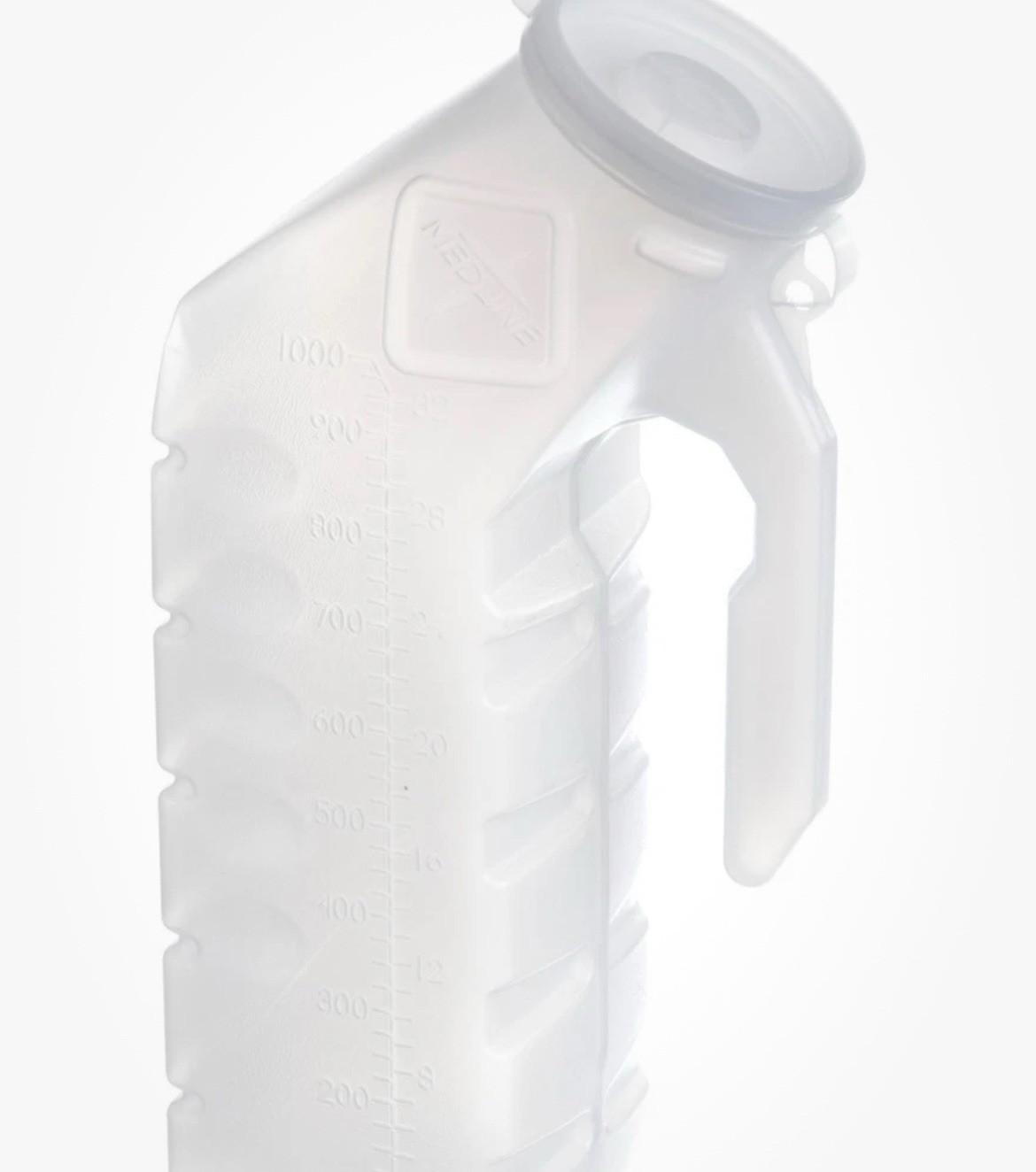 Supreme Urinal with Odor Shield by Medline. Holds 32oz or 1000 mL