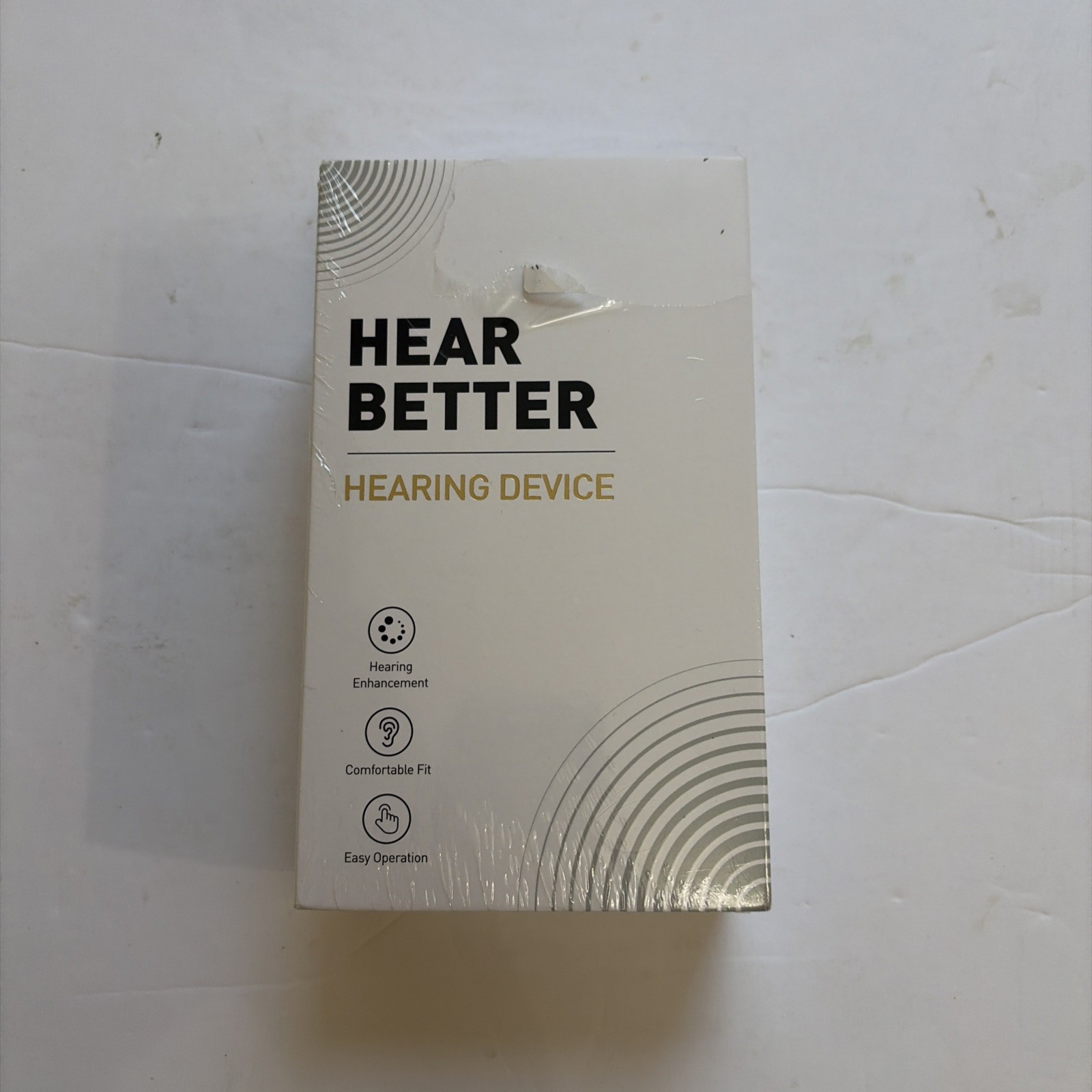 HEAR BETTER HEARING Enhancement Hearing Aid DEVICE NEW IN BOX