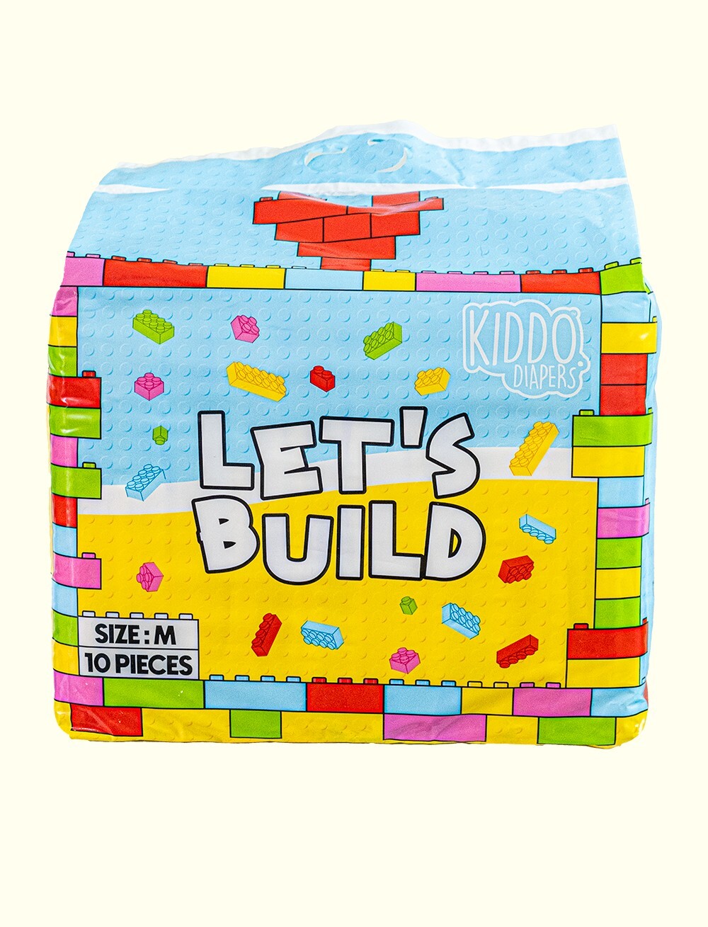 Kiddo Let’s Build Lot of 2 Adult Abdl Diapers Size Large