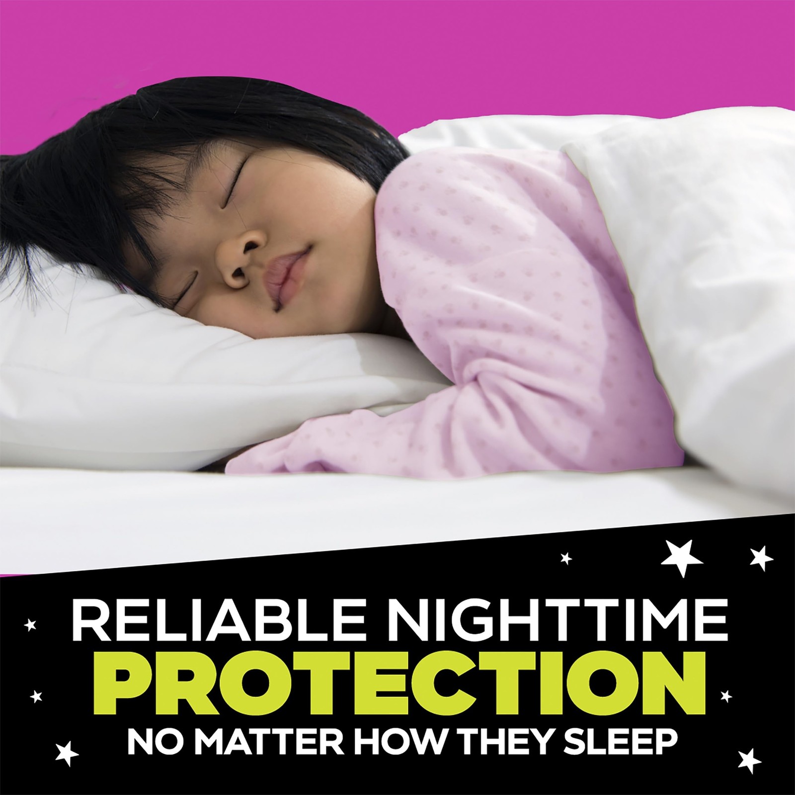 Girls Bedwetting Nighttime Underwear – Size L (64-95+ lbs), 11 Count, Overnig…
