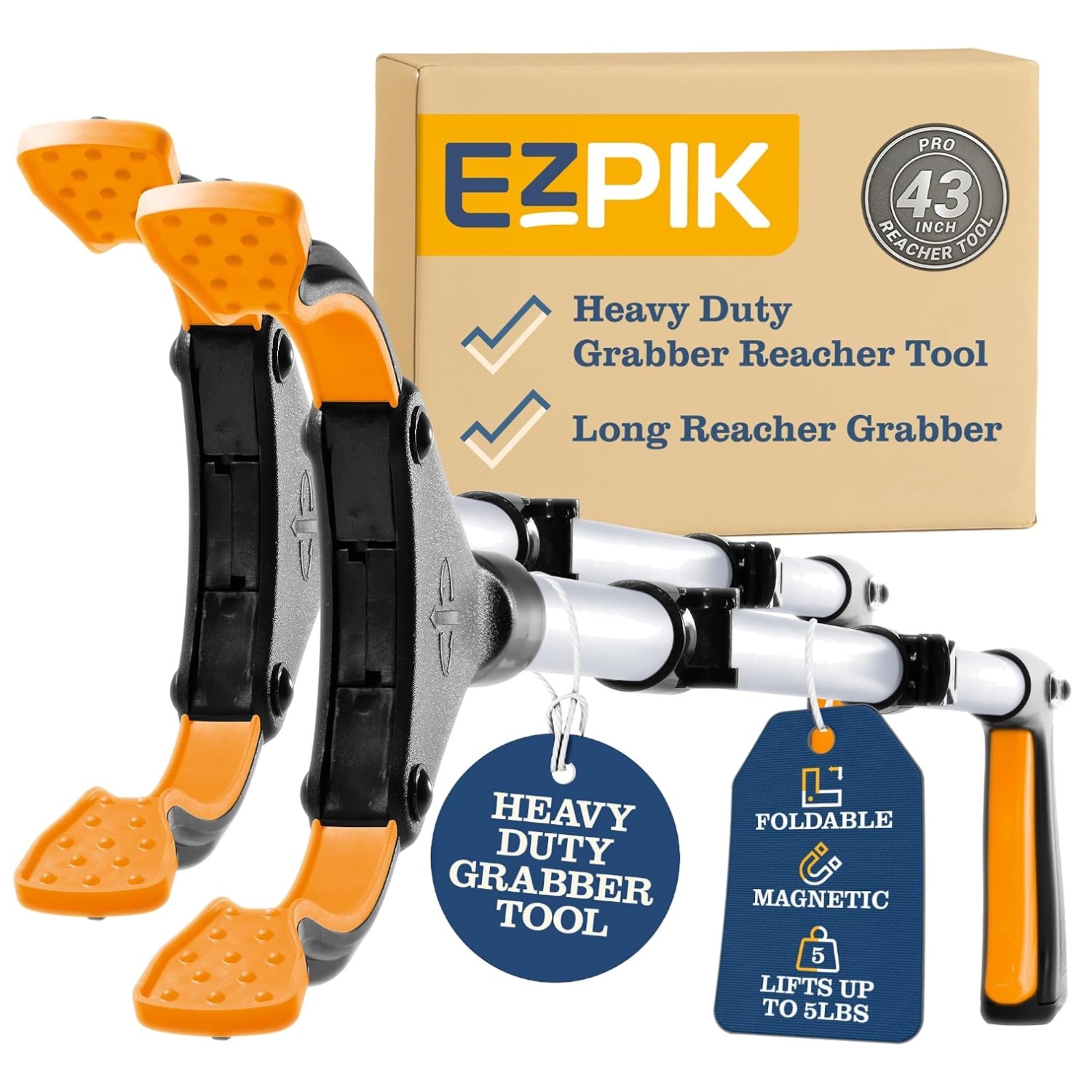 Foldable Grabber Stick – Elderly Assistance