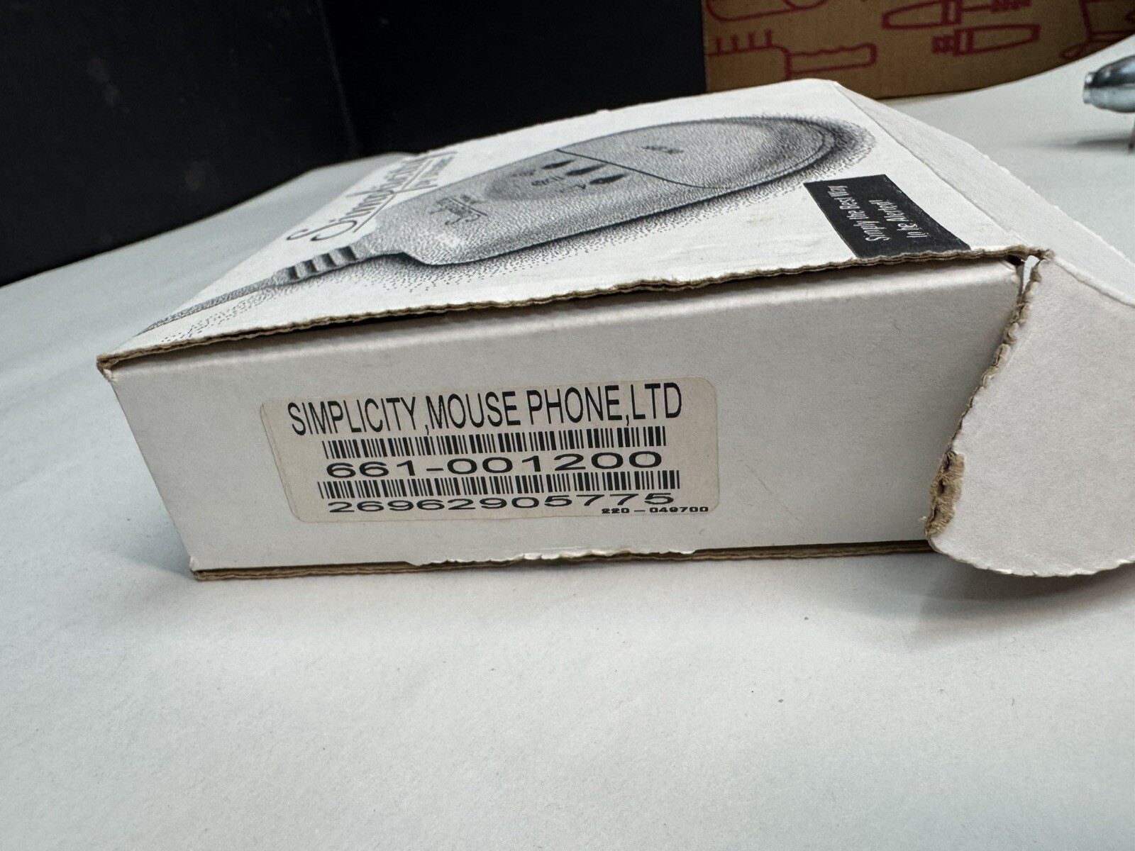 Simplicity By Ultratec Phone Signaler Model LTD Light Bell Hearing Assistance