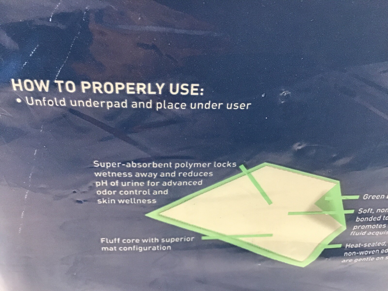 McKesson Underpads Regular 30″ x 36″ Moderate Absorbency 10 Count UPMD3036