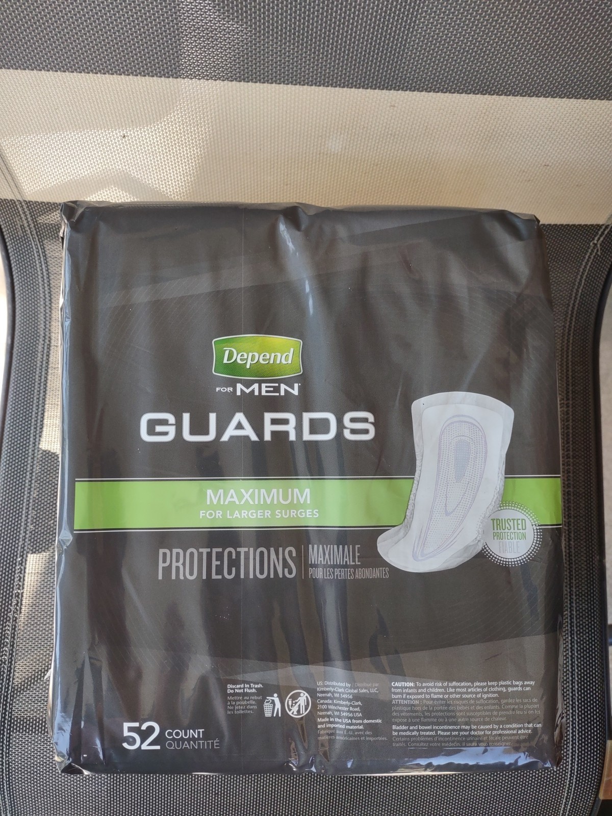 Depend Incontinence Guards for Men – 52 Pack