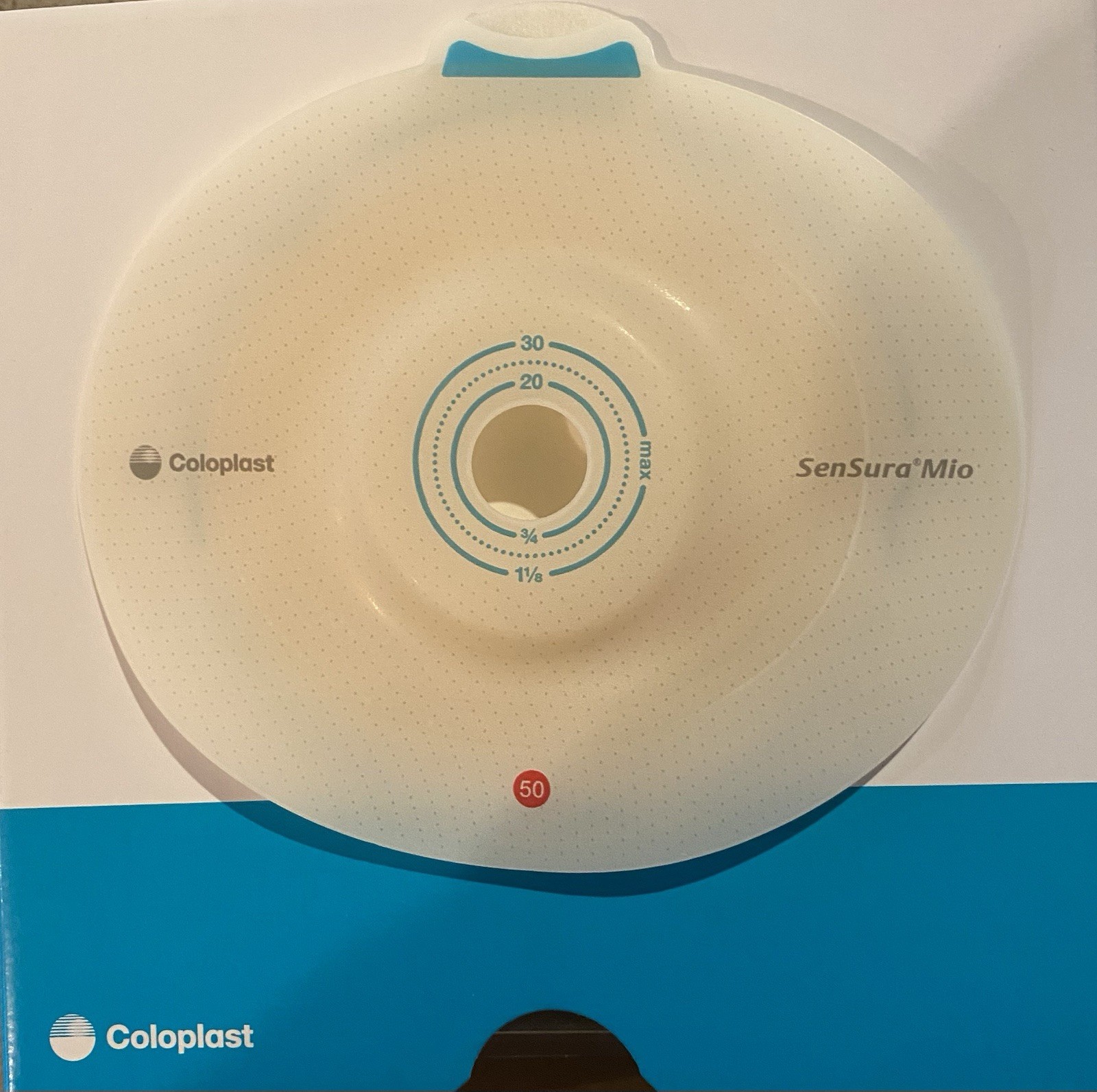 Coloplast 16481 SenSura Mio Light Convex Ostomy 2 Piece Flex Barrier 5 Pack
