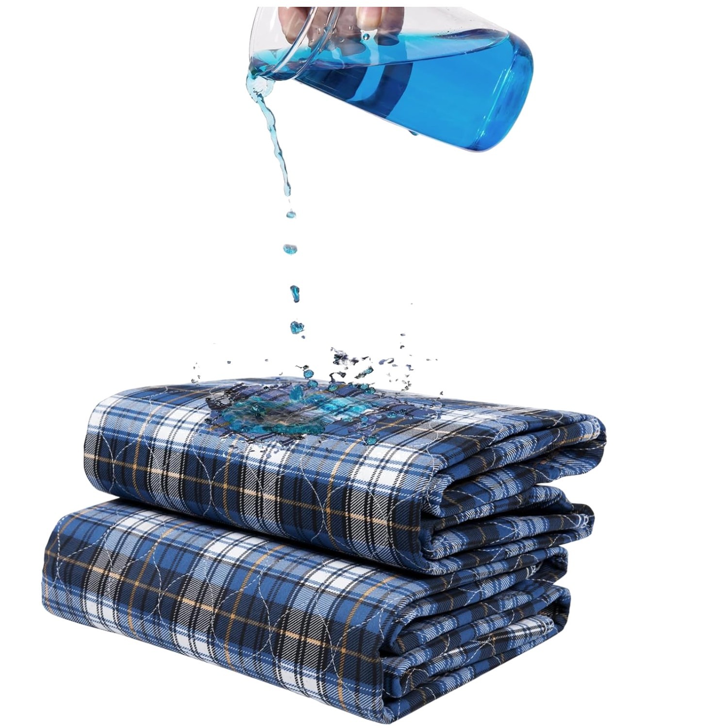 Washable Adult Bed Pads 35×52 Waterproof 2 Pack