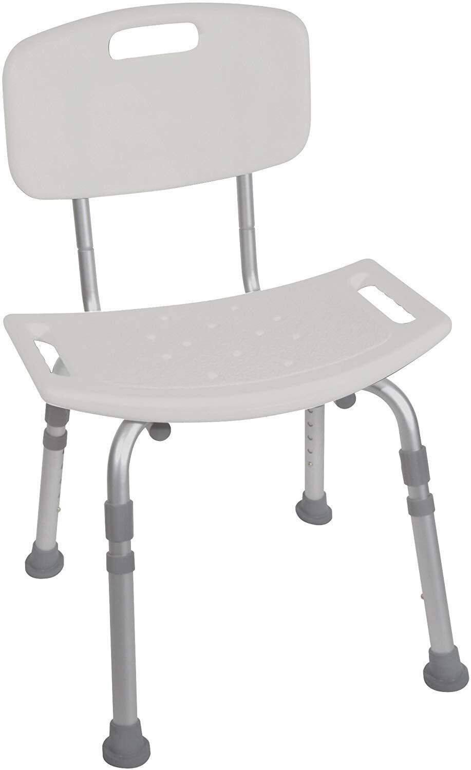 (2) NEW DRIVE Deluxe K.D. Aluminum Bath Bench, 400 lb Weight Capacity 12202KD-4