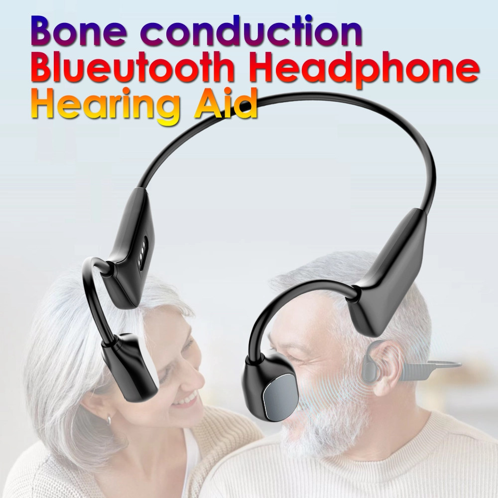 Bone Conduction Hearing Impaired Headsets, Wireless Hearing Assist Headphones…