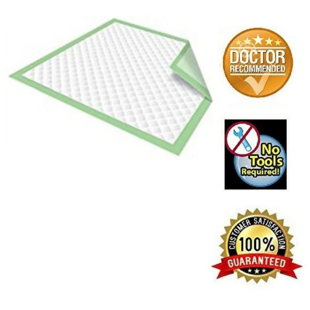 Chucks Pads, Chux Disposable Underpads 23 x 36, (50/Pack), Green