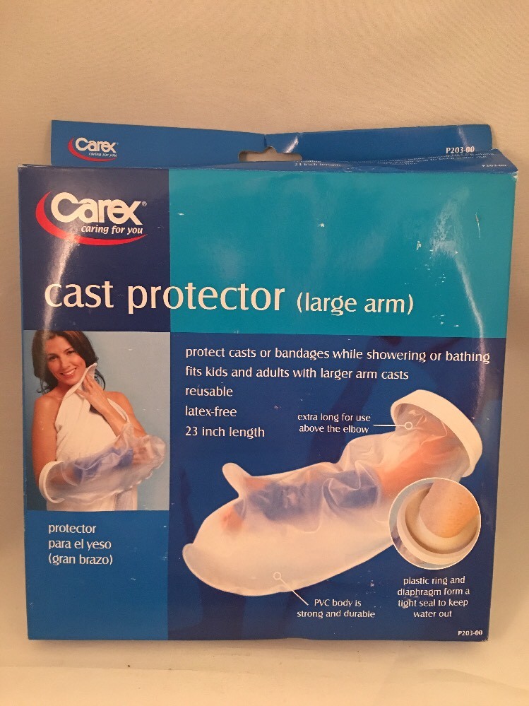 Carex Cast Protector Large Arm Latex Free 23 Inch PVC Plastic Ring Diaphragm