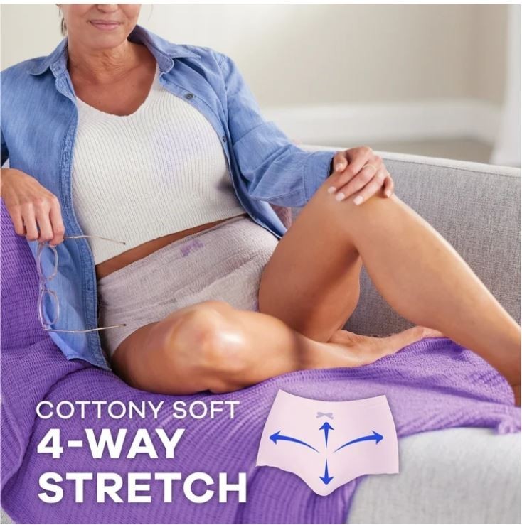 Always Discreet Adult Incontinence Pull Up Underwear for Women, Size XXL, 17 CT