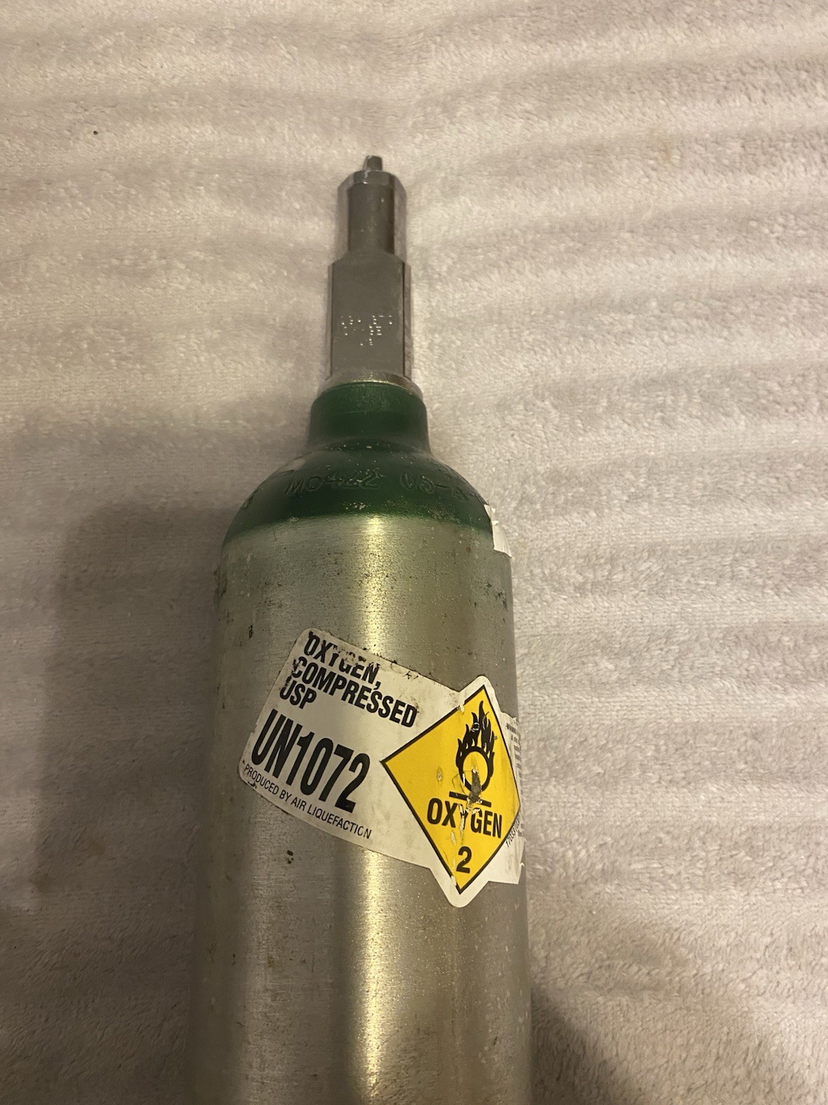 Oxygen Tank Cylinder M6-B Portable Aluminum Empty CGA 870