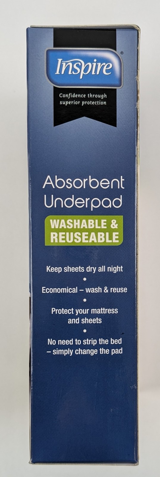 Inspire Absorbent Underpad 30×34 Washable Reusable Waterproof Sheet Protector