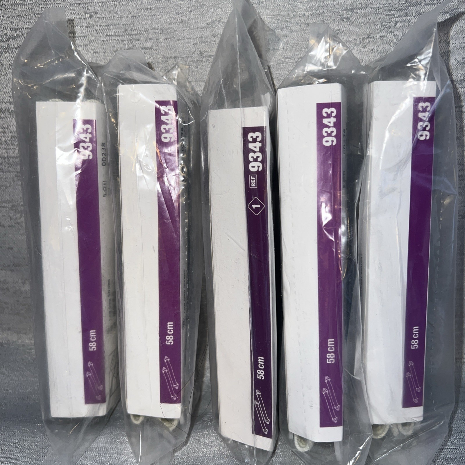 Lot Of 5 Hollister #9343 Leg Bag Straps 58 cm New in Package, But Old Stock 2022