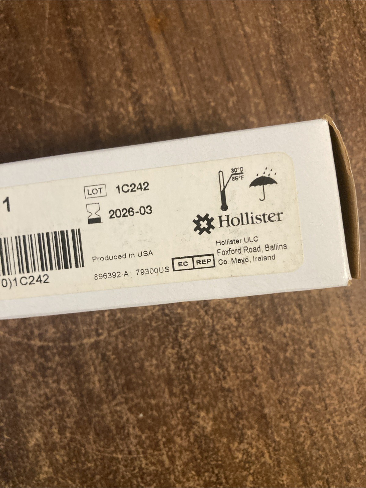 (1) Hollister 79300 Adapt Barrier Pastes 2.1 oz. Tubes Expires 2026
