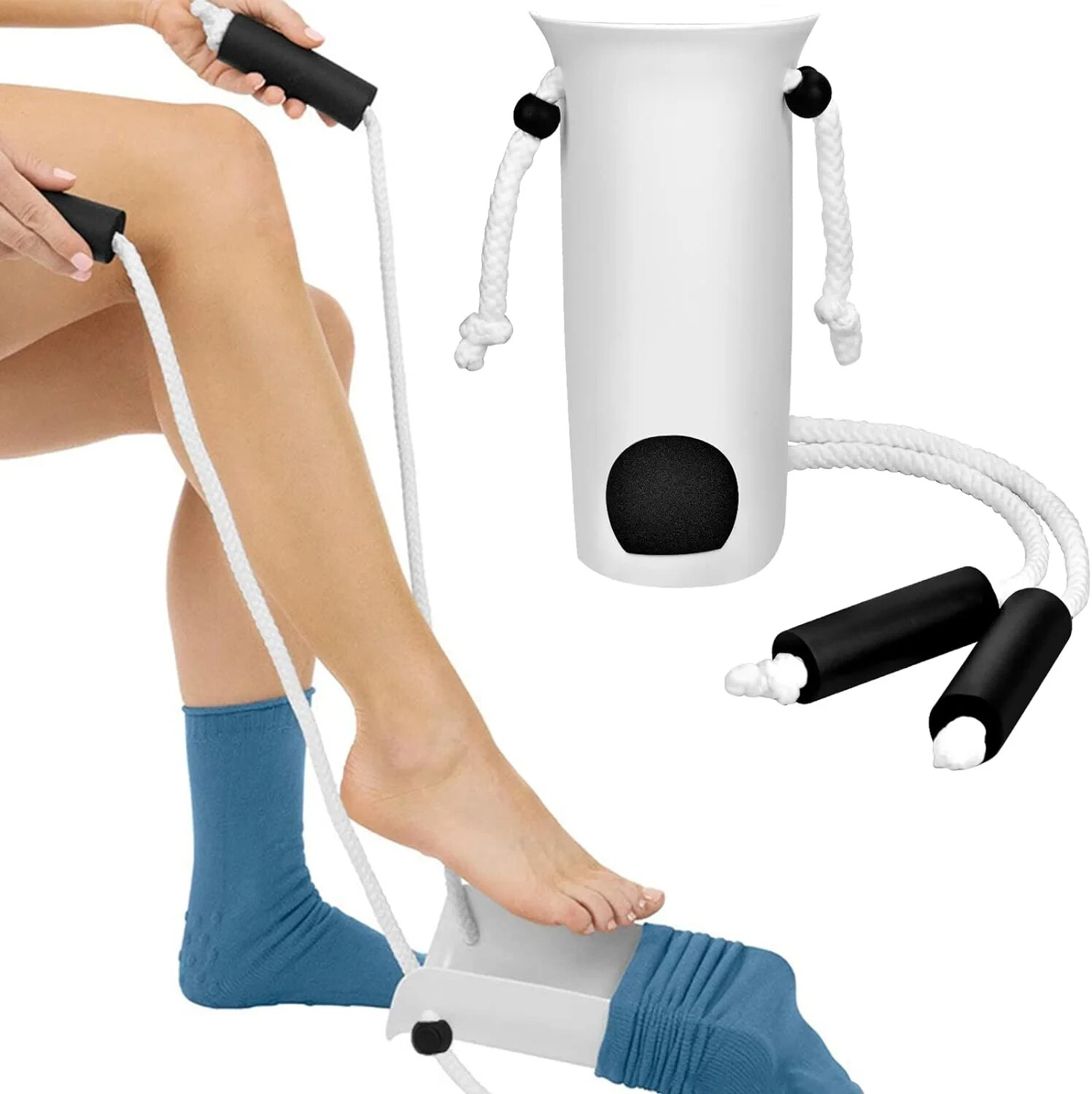 Sock Aid Stocking Aid Foot Socks Putting Assist Disability Dressing Helper Tool