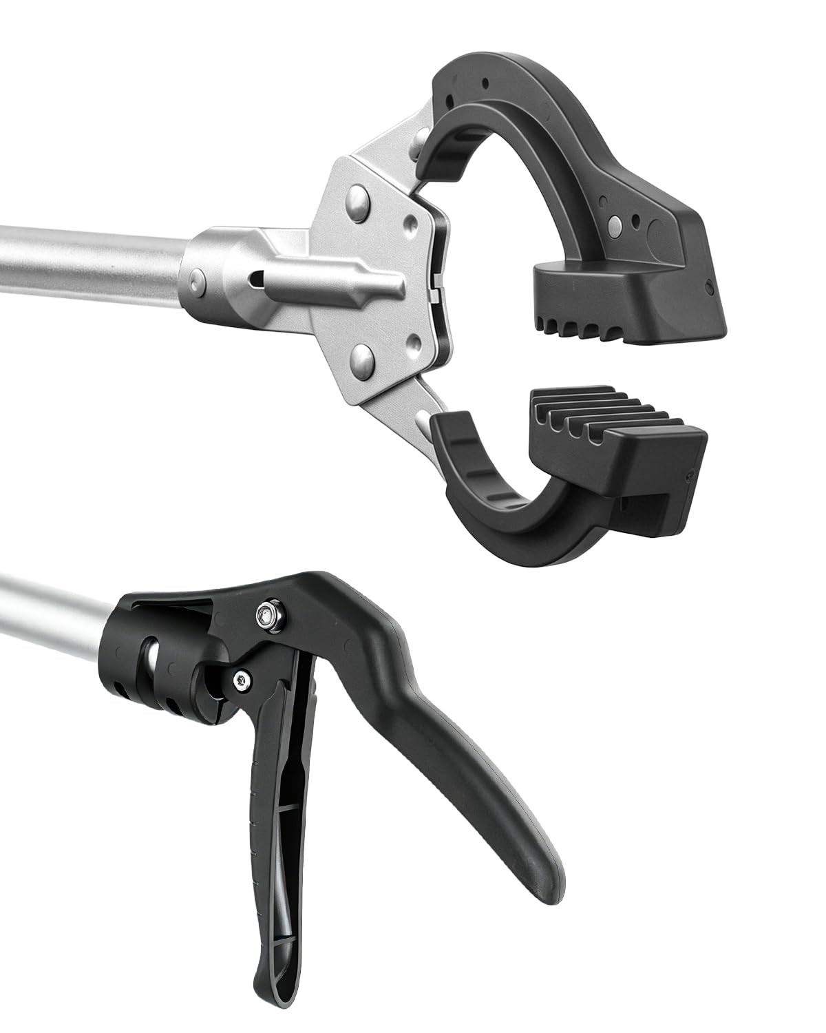 Heavy-Duty Reacher Grabber, Trash Picker Stick with Strong Magnet Anti-Slip G…